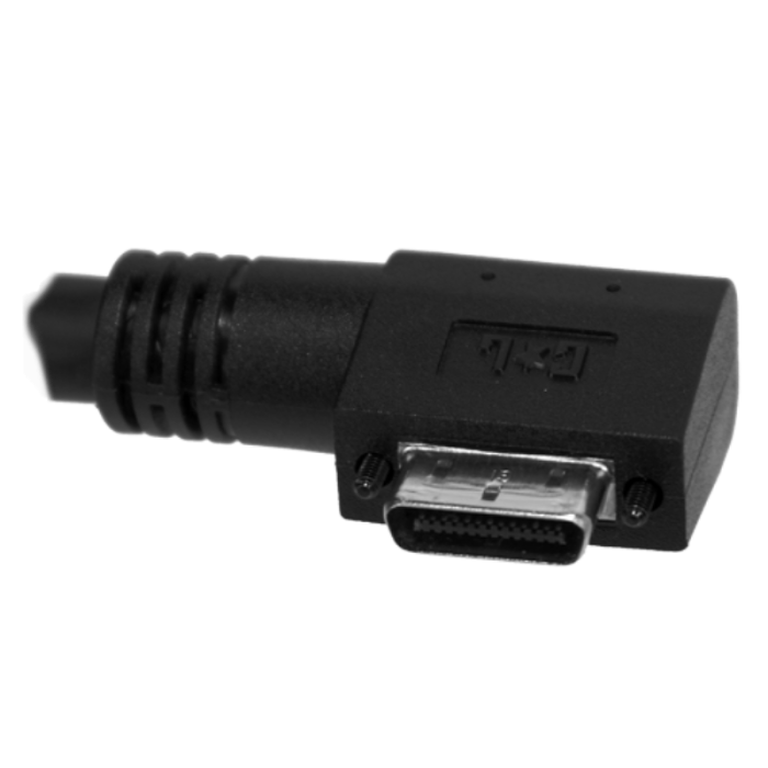 Mini CameraLink connector male exit right screws