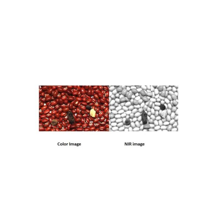 Food inspection: Red beans color and NIR image