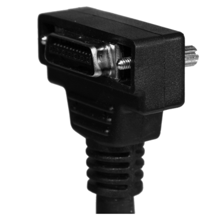 CameraLink connector male exit up screws