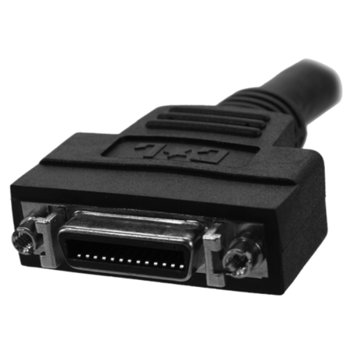 CameraLink connector female straight exit