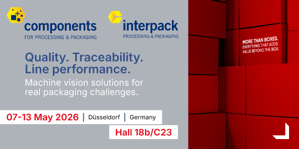 STEMMER IMAGING at Components 2026 at Interpack Dusseldorf