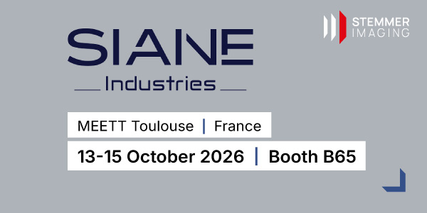 STEMMER IMAGING at SIANE Industries 2026, 13-15. Oktober, Toulouse