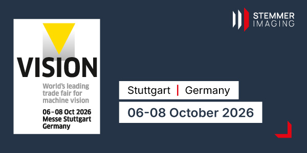 VISION 2026 Stuttgart with STEMMER IMAGING, 06.-08. Oktober 2026, Stuttgart