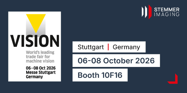 VISION 2026 Stuttgart with STEMMER IMAGING, 06.-08. Oktober 2026, Stuttgart