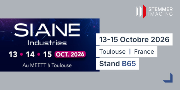 STEMMER IMAGING at SIANE 2026 in Toulouse, France, 13-15 Octobre