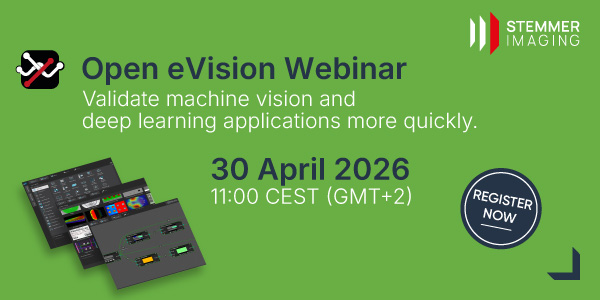 STEMMER IMAGING Open eVision Webinar